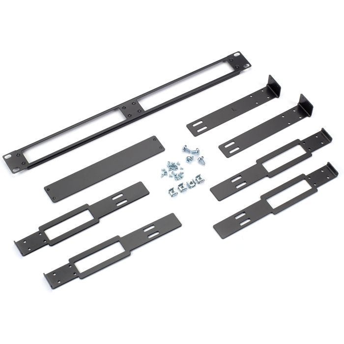 Black Box EMD2000-RMK2 Kit de Support Noir Métal