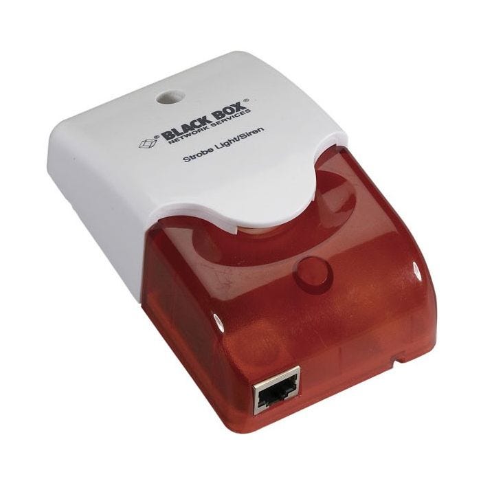 Black Box AlertWerks EME1SS-005 Sirène filaire Rouge, Blanc