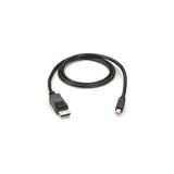 Black Box Mini DisplayPort - DisplayPort Câble 3 m (Connecteurs plaqués or)
