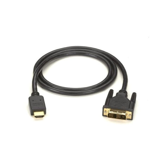 Black Box EVHDMI02T-005M Câble Vidéo HDMI-DVI-D (5 m, Blindage Double)