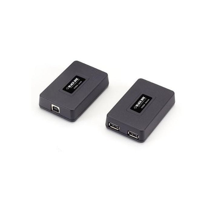 Black Box IC282A Prolongateur Réseau Émetteur et Récepteur (Extender CAT5e USB 1.1)
