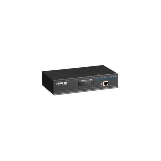 Black Box ServSwitch CX Uno commutateur écran, clavier et souris Grille de montage Noir