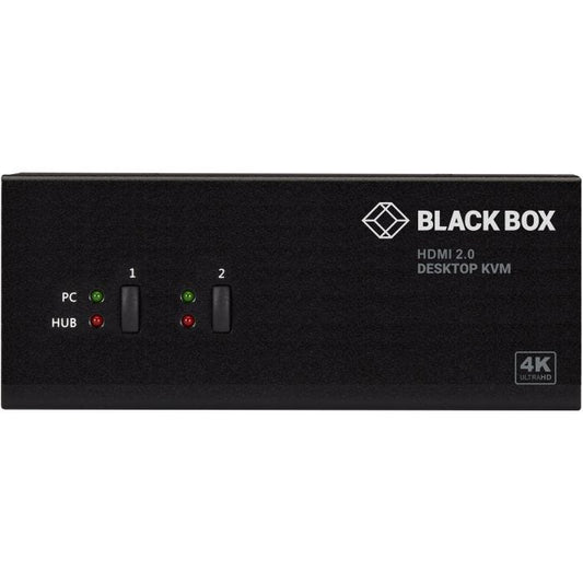Black Box KV6222H Commutateur Écran Clavier et Souris 4K Ultra HD