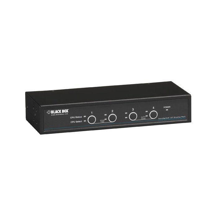 Black Box ServSwitch KVM Switch (4-Port, DisplayPort)