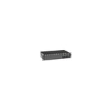 Black Box LHGC-RACK Convertisseur de Support Réseau (100BASE-FX, Noir)