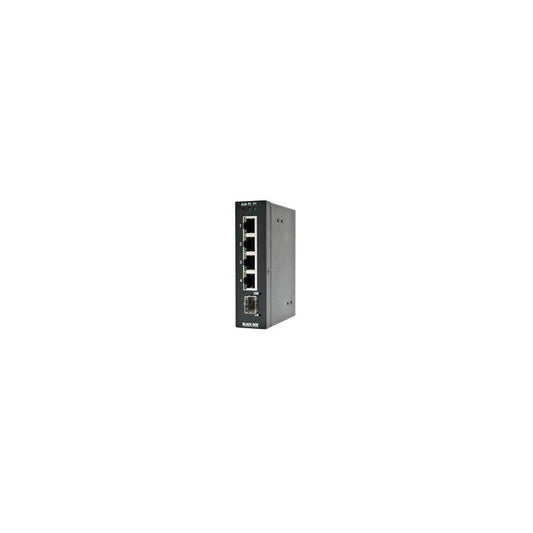 Black Box INDRy II XS PoE Non-géré Gigabit Ethernet (10/100/1000) Connexion Ethernet, supportant l'alimentation via ce port (PoE) Noir