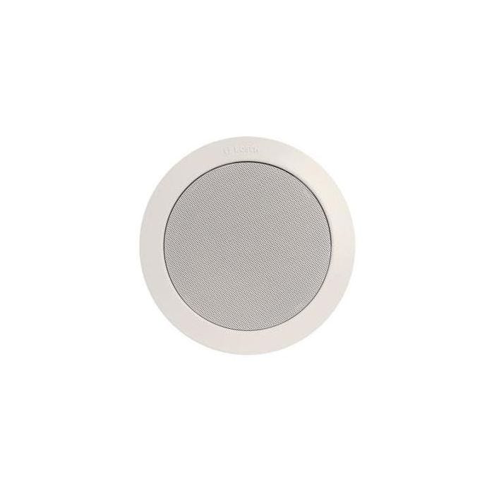 Bosch LBC3086/41 Enceinte de plafond 6W en 100V. EN 54-24. Grille métallique blanche (RAL9010). Utilisation en intérieur