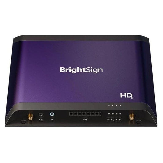 BrightSign HD225 lecteur multimédia Noir, Violet 4K Ultra HD