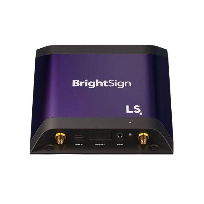 BrightSign Player Full HD/4K video HTML5, graph dig
