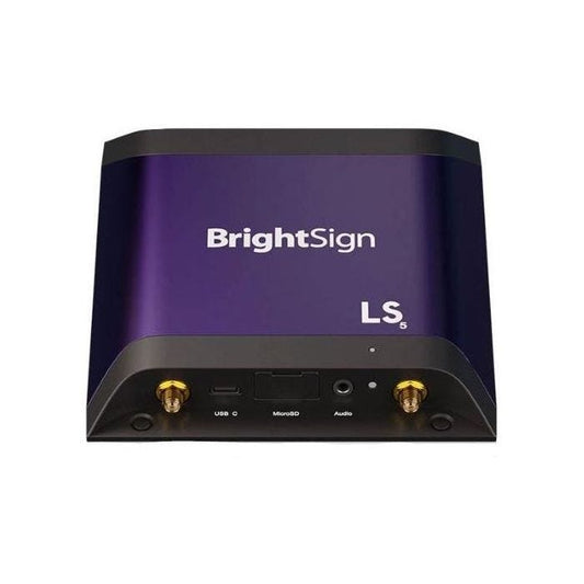 BrightSign LS445 lecteur multimédia Noir, Violet 4K Ultra HD Wifi