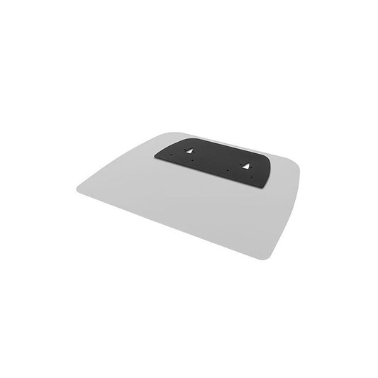 B-Tech BT4002-TPC/B Plaque de recouvrement de la base au sol, noir