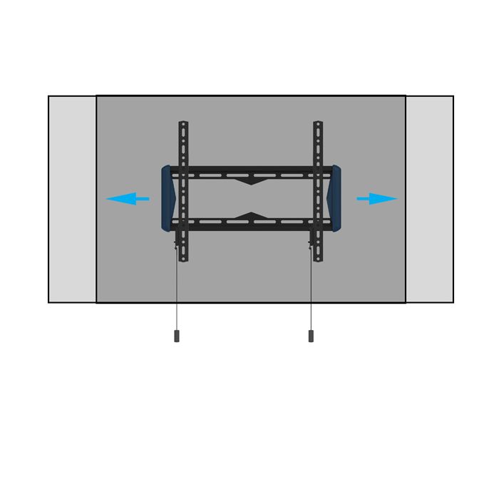 B-Tech BT5441 – Support mural pour écrans jusqu’à 65"
