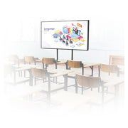 BTECH Momentum Grand Extra-Large Flat Screen Trolley (VESA 1000 x 600) - 1.5m 50mm Poles