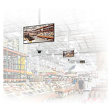 B-Tech BT5923/Z Jonction interne pour poteaux de 38,1 mm, blanc