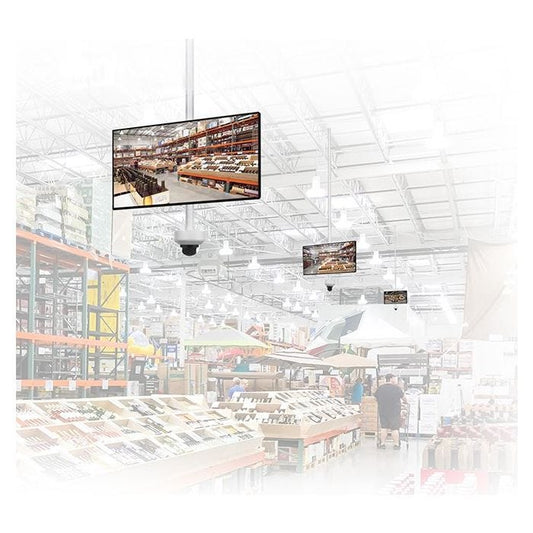 B-Tech BT5923/Z Jonction interne pour poteaux de 38,1 mm, blanc