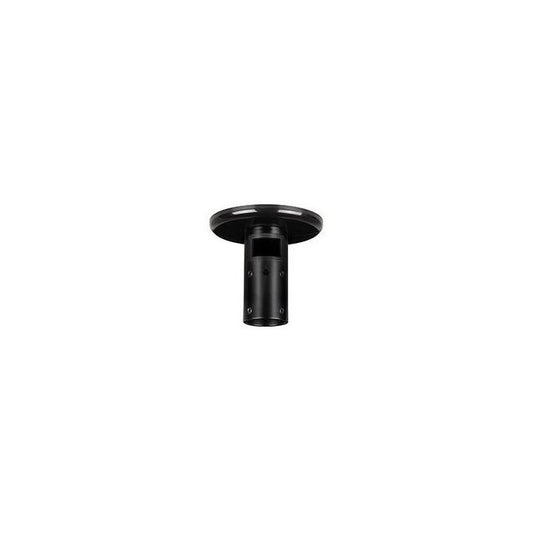 B-Tech BT7822-B Support Plafond-Plancher pour Mât de 50mm, Capacité de Charge 140kg, Noir