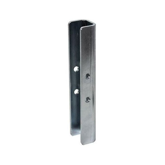 B-Tech SYSTEM 2 BT7823-Z Kit de Jonction pour Poteau de 50mm, Fixation Interne, Zinc