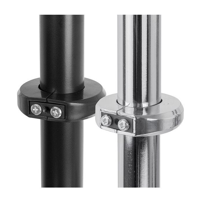 B-Tech SYSTEM 2 BT7841/C Collier d'accessoires en deux parties pour poteaux de Ø50mm