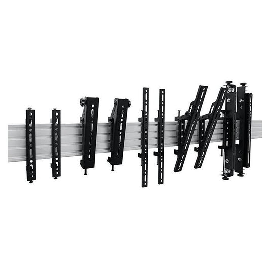 B-Tech SYSTEM X BT8390-100/S Rail de montage horizontal - 1m
