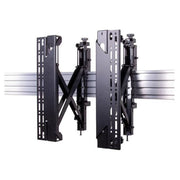 B-Tech DNU System X Mount Rail Pop Out Arms Black