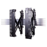 B-Tech BT8390-VESA400MAP/BV2 SYSTEM X DNU Mount Rail Pop Out Arms Black