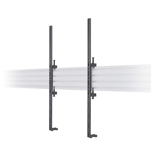 B-Tech SYSTEM X BT8390-VESA600F/B Bras d'interface pour écran plat VESA 600 pour BT8390 (paire)