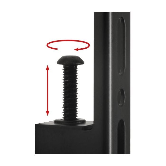 B-Tech BT8516 165,1 cm (65") Noir Sol