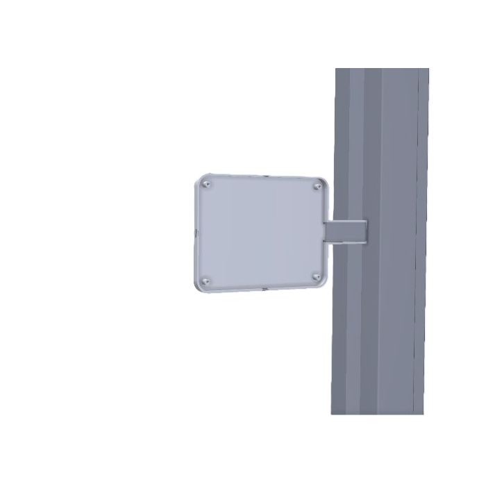 Biamp Surface mount accessory for Apprimo Touch 10 UCX W  for glass partition or hard wall surface mounting