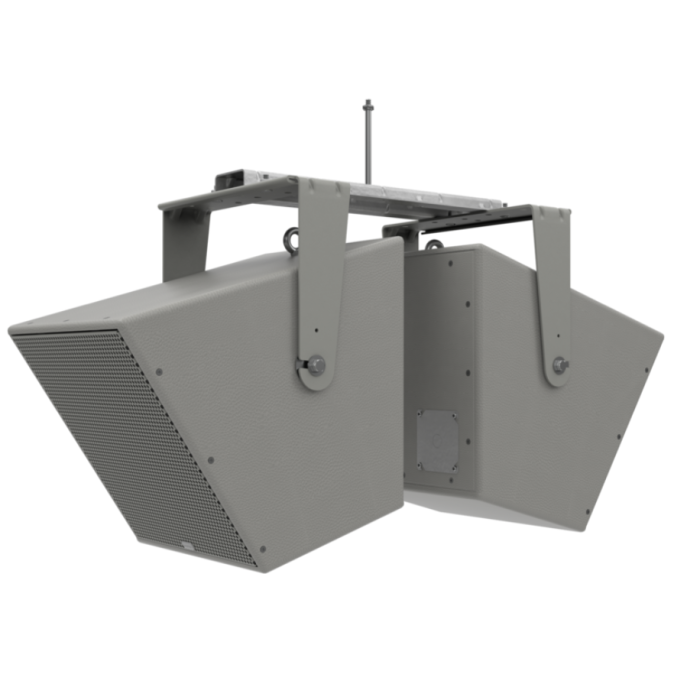 Biamp Bundle of dual CCA-80 loudspeakers with included back-to-back mounting bracket