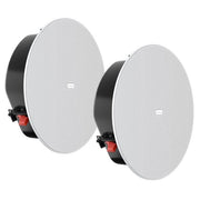 Biamp HP 6.5in Pair of Recessed Low Profile Speakers - White