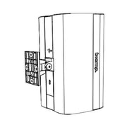 Biamp Large ClickMount Pan-Tilt Bracket - White