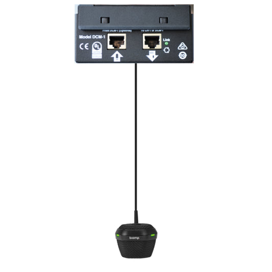 Biamp Devio DCM-1 Micro d'extension pour ensembles Devio SCR20C / SCR25C, Noir