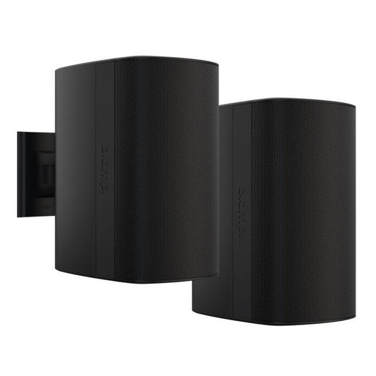 Biamp Desono DX-S8-B Paire d'enceintes coaxiales 8" (support ClickMount), noires