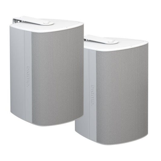 Biamp Desono DX-S8-UB-W Paire d'enceintes coaxiales 8" (support en U), blanches