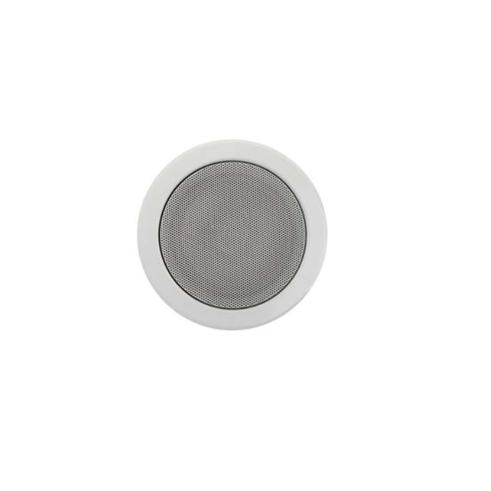 Biamp EN 54 Series - EN 54-24 certified, 6.5in built-in ceiling speaker equipped with a high efficiency full range speaker.