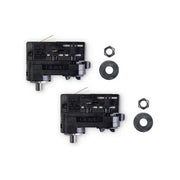 Biamp 2 Pack Premium Light Rail Adapter - Black