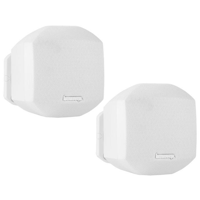 Biamp Pair of sat speakers. 2.5in 50W/8Ohms white