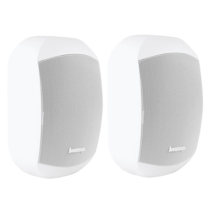 Biamp Desono MASK4C-W Paire d'enceintes 2 voies (Installation ClickMount rapide)