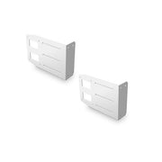 Biamp Pair of Bracket for mounting a MASK4(T) or MASK6(T) at a 90 Degree Angle - White