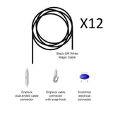 Biamp MC-PK16-12PK White Pack de 12 kits de suspension 16 ft (4,88m), blanc