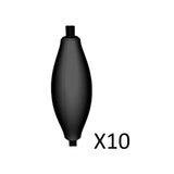 Biamp Desono MC-SK10 Black Lot de 10 kits d'interconnexion de câbles pour haut-parleurs suspendus, noir