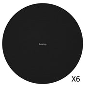 Biamp 6 Pack Grille DX-IC6 - Black