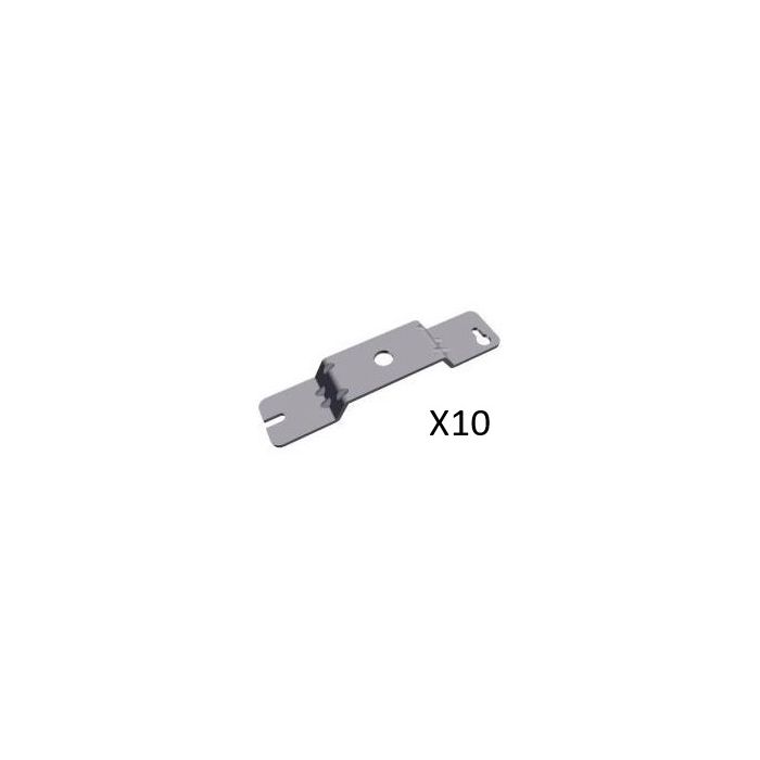 Biamp Dual Gang Box Mounting Bracket Kit