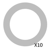 Biamp 10 Pack Trim Ring DX-IC6 & C-IC6