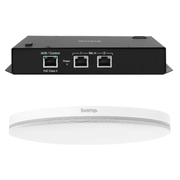 Biamp PLUG IN Ceiling microphone AVB white