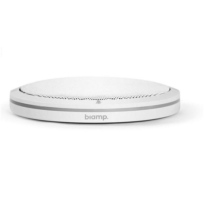 Biamp AVB tabletop microphone for use in Tesira systems White