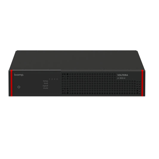 Biamp Voltera A 300.4 Amplificateur compact 300W (total) 4ch