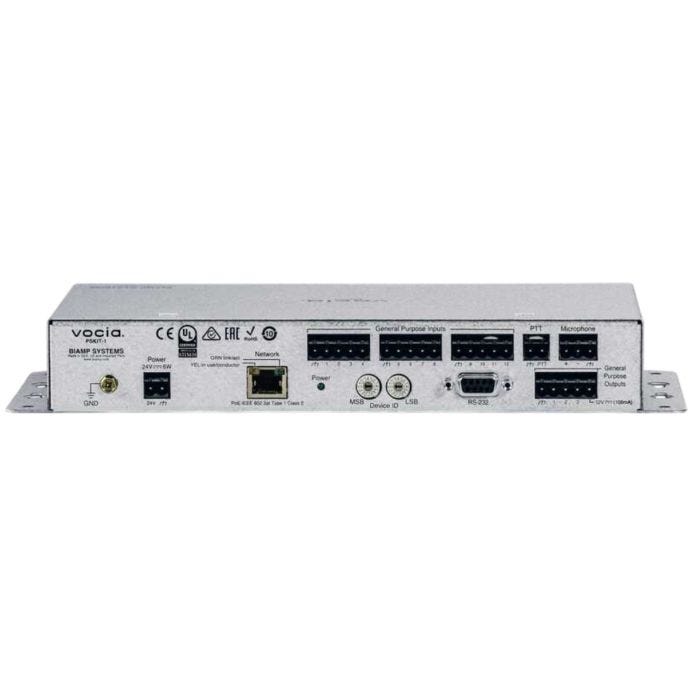 Biamp Vocia - Paging station kit with onboard DSP, memory and up to 999 stored user-configurable page codes.