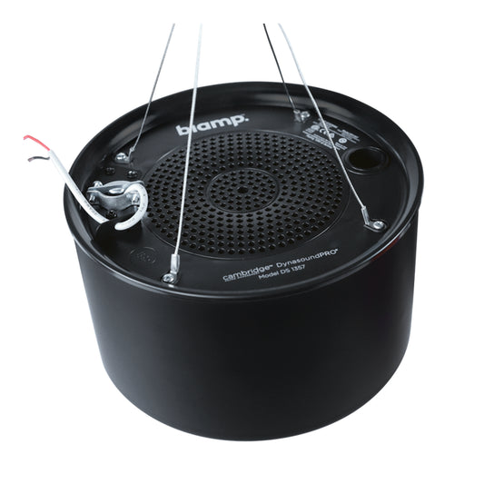 Biamp Cambridge DS1357B Pack de 4 enceintes plenum 10W 8Ω, noir