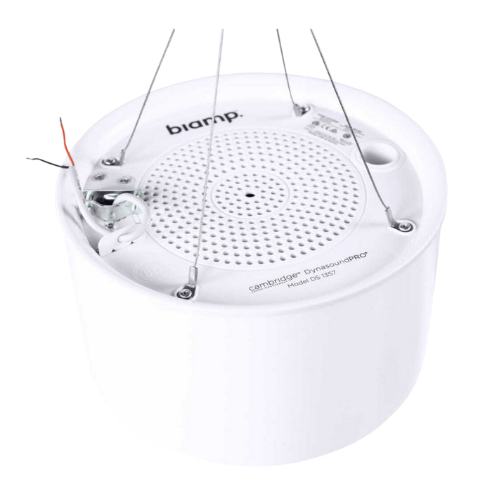 Biamp Cambridge DS1357W Pack de 4 enceintes plenum 10W 8Ω, blanc